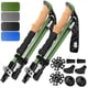 thumbnail image 1 of Bastones de senderismo plegables Hiker Hunger, color verde, 1 of 8
