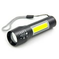 thumbnail image 1 of Portable Mini COB LED USB Rechargeable Lampe Torche Zoomable Lampe de Poche, 1 of 5