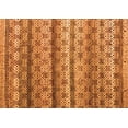 thumbnail image 1 of Ahgly Company Indoor Rectangle Abstract Orange Modern Area Rugs, 2' x 3', 1 of 4