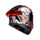 thumbnail image 3 of Casco Abatible Moto Kov Stark Cyber Punk Negro Naranja Dot, 3 of 5