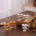 thumbnail image 2 of Visland Wine Glass Creative Retro Design Zinc Alloy Exquisite Practical Drinking Cup for Party, 2 of 7