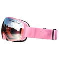 thumbnail image 2 of de Esquí Magnéticas Resistentes Al Arañazos Sin Esquí Marco rosa shamjiam Gafas de snowboard de esquí, 2 of 9