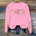 thumbnail image 3 of Christian Sweatshirts for Women 2025 Long Sleeve Crewneck Bible Verse Sweatshirt Pullover Tops Fall Winter Outfits, 3 of 4