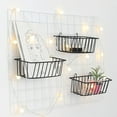 thumbnail image 2 of Bgsha Home Wall Storage Rack Hanging Basket Shelf Holder Display Organizer Decor, 2 of 8