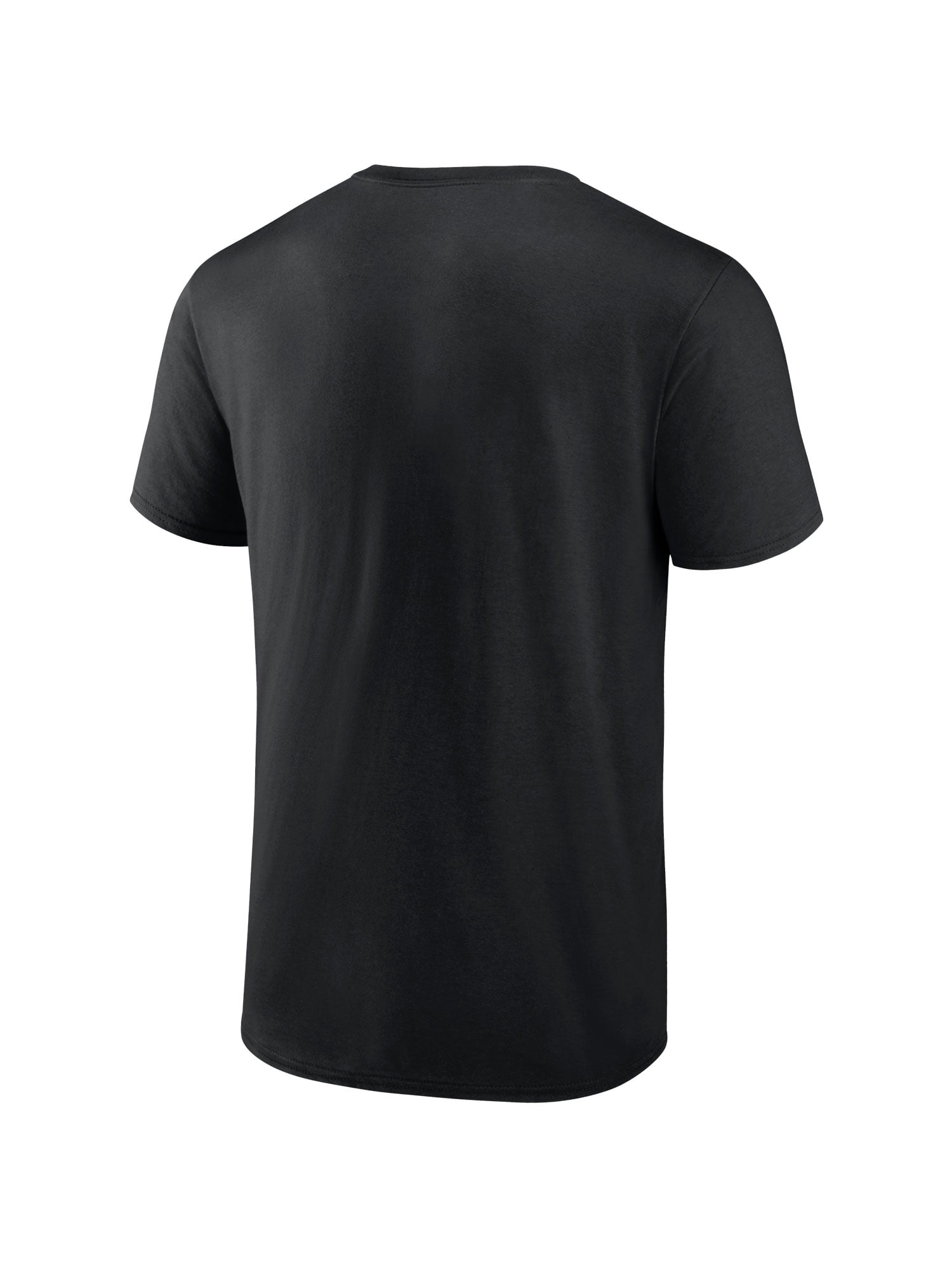 NFL New Orleans Saints Men's Cotton Black Short Sleeve T-Shirt