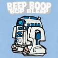 thumbnail image 2 of Toddler's Star Wars Beep Boop Bop Bleep Graphic Tee Light Blue 3T, 2 of 3
