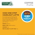 thumbnail image 3 of McCafe ICED One Step Hazelnut Latte, Keurig Single Serve K-Cup Pods, 60 Count (6 Packs of 10), 3 of 6