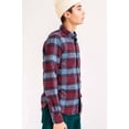 thumbnail image 4 of Ragstock Red & Grey Brushed Plaid Flannel Button Up Shirt, 4 of 4