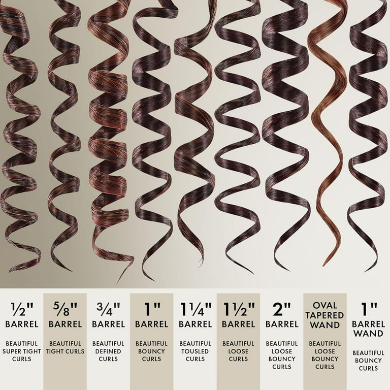 HOT TOOLS 24K Gold Extended Barrel Oval Tapered Curling Wand for