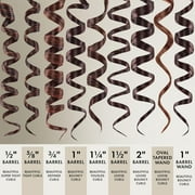 HOT TOOLS 24K Gold Extended Barrel Spring Curling Iron 3/4 with Clamp for Beautiful Defined Curls