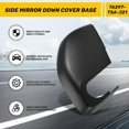 thumbnail image 4 of Outer Rearview Mirror Lower Cover Case for HONDA JAZZ FIT 2015 2016 2017 GK5 Side Mirror Down Cover Base Color, 4 of 5