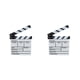 thumbnail image 2 of Sidaley Director Film Clapboard Escena de acción Clapper Board Película de Clap Slate Theatre Party Decoration Movie Clapper Board Type1 NO1, 2 of 6