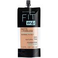 thumbnail image 2 of Maybelline Base líquida Fit Me Mate + Sin Poros, Envase Pouch, 320 Natural Tan, 1.85ml, 2 of 2