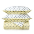 thumbnail image 4 of Martha Stewart Naomi Block Print 3 Piece Quilt Set, 4 of 8