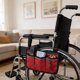 thumbnail image 5 of Wheelchair Armrest Storage Bag with Zippered Pockets, Walking Frame Organizer Pouch for Seniors and Adults, Durable Polyester Mobility Aid Accessory, Universal Fit for Wheelchairs and Walkers, 5 of 7
