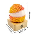 thumbnail image 4 of PPgejGEK Lychee-Shaped Touch Control Bedside Ambience Lamp Small Table Light for Bedroom Decor, 4 of 9