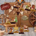 thumbnail image 4 of Decoración de mesa Tarklanda Western Cowboy Honeycomb x12, 4 of 6