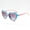 Blue, variant on Kids Sunglasses Vintage Cute Heart Shaped Sunglasses for Toddler Girl Boy UV Protection Sun Glasses for Party Outdoor Beach