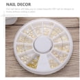 thumbnail image 2 of 4 cajas de decoraciones de manicura Arte de uñas parches de aleación niña Nail Art Studs, 2 of 6