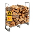 thumbnail image 1 of Yiwa Steel Firewood Rack Includes a Durable 600D Oxford Waterproof Cover and Rust-Resistant Frame, Offering Large Capacity Log Storage for Both Indoor Fireplaces and Outdoor Patios, 1 of 7