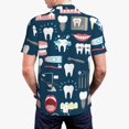 thumbnail image 6 of Wukai Dental Men’s Polo Shirts,Quick-Dry Athletic Shirt,Classic Fit Shirts-Small, 6 of 8