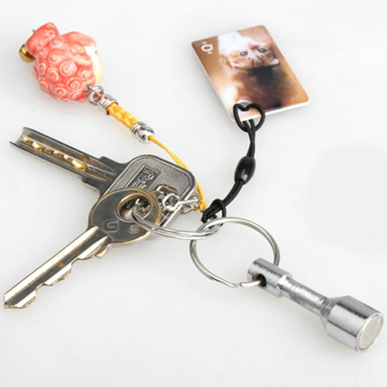 Magnet with key ring