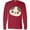 Red, variant on Inktastic Cute Cat, Little Cat, Kitten, Kitty, Cute Animal Long Sleeve T-Shirt