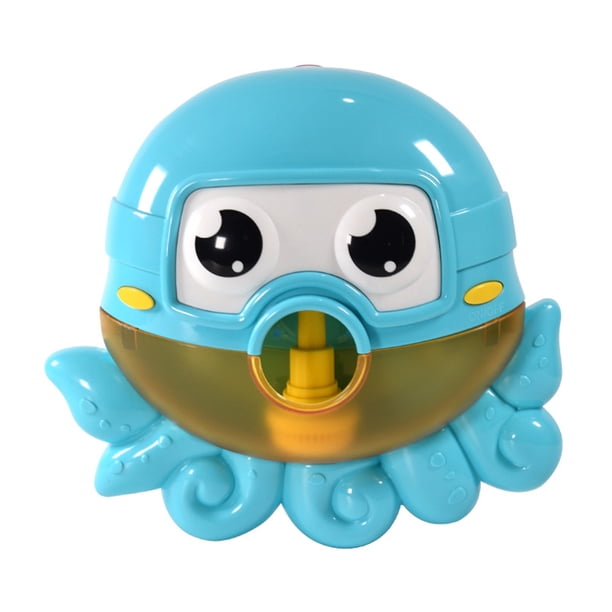 Pulpo Burbuja Pulpo de burbujas con música, pulpo de baño para bebé, juguete para niños (azul) Ehuebsd libre de BPA