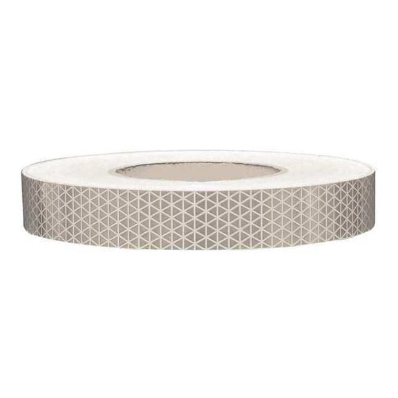 Oralite Reflective Tape,W 1 In,White 18732