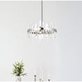 thumbnail image 3 of Serena 20 inch crystal round pendant in chrome, 3 of 9