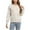 Beige (NEW), variant on PFRNLF Womens Floral Sweaters Fall Winter Crew Neck Long Sleeve Loose Knit Pullover Sweater Tops