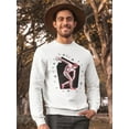 thumbnail image 2 of Discobolus With Graffiti Sweatshirt Men -Image by Shutterstock, Male Small, 2 of 4