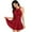 Red, variant on XBASW Womens One Piece Swimdress High Neck Swim Dress Ruched Swimsuits Bikini Bathing Suit S-XXL
