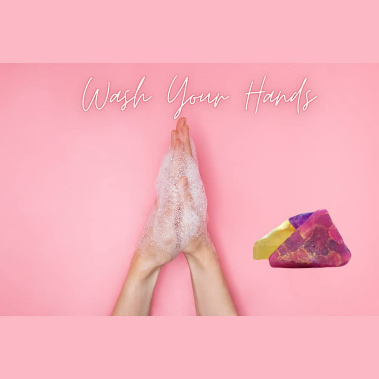 TS Pink Turquoise SoapRocks - Bar Soap for Bath, Body, Face & Hand soa