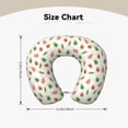 thumbnail image 5 of Daiia Colorful Insect1 Pattern Travel Pillow 100% Pure Memory Foam Travel Neck Pillow, Airplane Pillow U-Shaped Neck Pillow Ergonomic Travel Pillow, 5 of 8