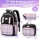 thumbnail image 2 of Mochila impermeable Fimibuke para niñas con lonchera y estuche para lápices, 2 of 6