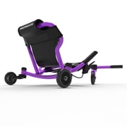 EzyRoller: Drifter X - Purple - Ride-On Scooter, Cambering Motion, Pedal Free Cart, Hand Brakes, Extendable Frame, 154lb Capacity, Adults-Kids Ages 6+