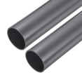 thumbnail image 1 of Unique Bargains PVC Rigid Round Pipe 54.8mm ID 60mm OD 9" Length Light Grey High Impact for Water Pipe, Crafts, Cable Sleeves 2pcs, 1 of 6