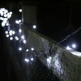 thumbnail image 4 of Perfect Holiday 200 LED Solar String Lights,Waterproof for Outdoor Home decor, Christmas, Parties, Garden - White, 4 of 6