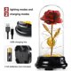 thumbnail image 5 of Billuyoard 2021 cúpula de luz rosa LED flor artificial flores artificiales de Navidad para decoración boda regalos de Año Nuevo para el hogar Kits de decoración para fiestas rojo Billuyoard HA008474-02B, 5 of 6