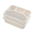 thumbnail image 6 of InsCrazy Bento Box Adult Lunch Box Four-compartment Snack Box 2PC, 6 of 9