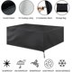 thumbnail image 3 of Garden Furniture Cover, Rectangular Garden Table Cover, Furniture Protection Cover Garden Furniture Cover Waterproof Anti-UV, 210D PVC Oxford Fabric O, 3 of 5