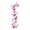 Hot Pink, variant on Stickers DIY 3D Home Room Bedroom Background TV Wall Living Acrylic Home Wall Decal Stickers for Bedroom And Room Decorations for Hair Stickers for Wall Peel And Wall Decal for Bathroom Wall Flowers