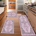 thumbnail image 2 of Kitchen Rugs Sets of 3 Non Slip Washable Kitchen Mats for Floor, Kitchen Runner Rug, Floor Mat Carpet for Entryway, Laundry, Sink, 2 of 12