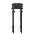 thumbnail image 4 of Victorian Style Hand Carved 12" Deep Solid Wood Console| Handmade Hand Carved Sofa Table | Fluted Leg 54" Long Console Entryway Table, 4 of 10