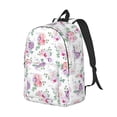 thumbnail image 2 of Yiaed Rose Flower B Print Backpack, Premium Laptop Backpack, Travel Backpack for Women, Lightweight Backpacks, Comfortable Back Pack-Medium, 2 of 5
