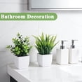 thumbnail image 5 of Aovky 6 Pack Fake Plants, Small Artificial Plants Indoor Faux Plants Greenery Potted Plants for Home Decor Office Bathroom Farmhouse Room Indoor Table Desk Decor, 5 of 7
