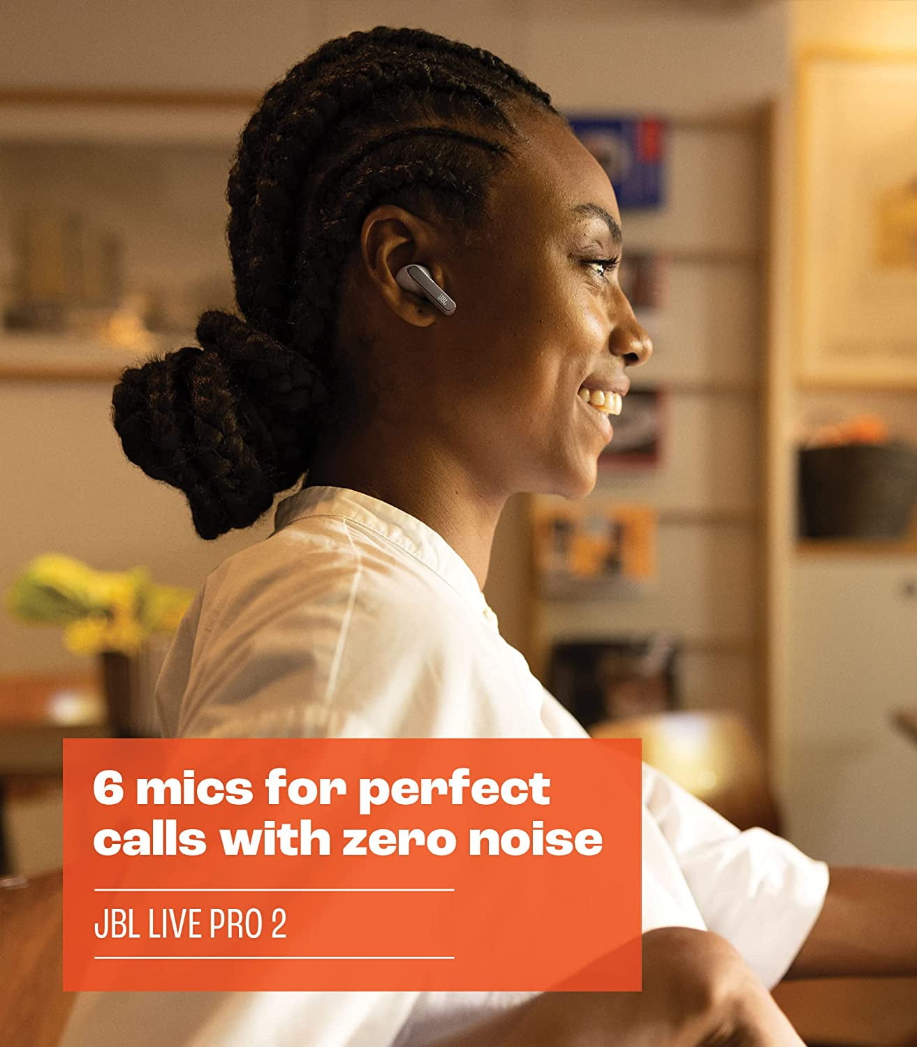 Open Box JBL Live Pro 2 TWS - True wireless Noise Cancelling earbuds - Rose