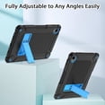 thumbnail image 7 of SUPNICE Case for Walmart Onn 12.1" Tablet Pro 2024(Model:100146663) with Pencil Holder & Kickstand,Shockproof Anti-Slip Protective Case for Onn 12.1" Tablet Pro 2024,Black and Blue, 7 of 7