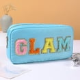thumbnail image 1 of Bolsa de mano de nailon neceser con letras a la moda borde Flash con cremallera Unisex para el trabajo Sywqhk Para Estrenar, 1 of 6